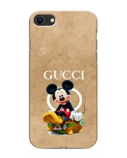 Чохол для iPhone 8 з картинкою «Міккі Маус Gucci — крафт»