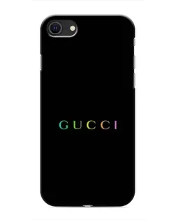 Чохол для iPhone 8 з картинкою «Gucci — неоновий мінімалізм»