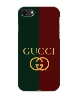 Чохол для iPhone 8 з картинкою «Gucci — темно-зелений градієнт»