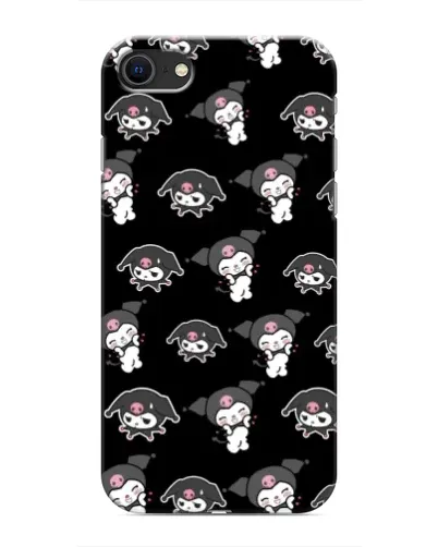 Чохол для iPhone 8 з картинкою «Чорний паттерн Kuromi» Чохол для iPhone 8 з картинкою «Чорний паттерн Kuromi»