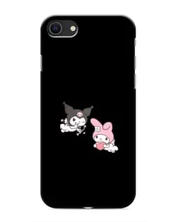 Чохол для iPhone 8 з картинкою «My Melody та Kuromi»