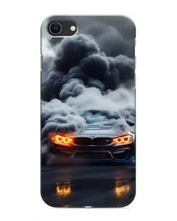Чохол для iPhone 8 з картинкою «BMW у диму»
