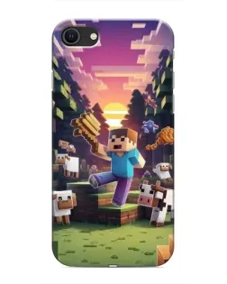 Чохол для iPhone 8 з картинкою «Стів на фермі» Чохол для iPhone 8 з картинкою «Стів на фермі»