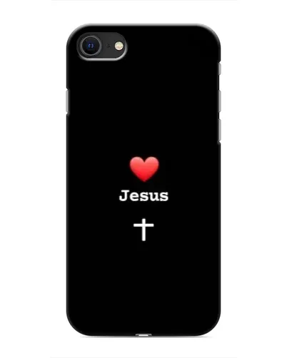 Чохол для iPhone 8 з картинкою «Серце - Jesus»