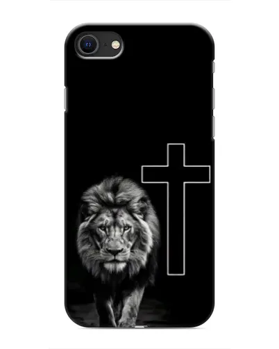 Чохол для iPhone 8 з картинкою «Лев та Хрест»