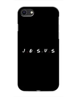Чехол для iPhone 8 с картинкой «Точки веры J.E.S.U.S.»