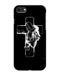 Чехол для iPhone 8 с картинкой «Сияющий крест Jesus»