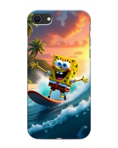 Чохол для iPhone 8 з картинкою «Губка Боб серфінгіст» Чохол для iPhone 8 з картинкою «Губка Боб серфінгіст»