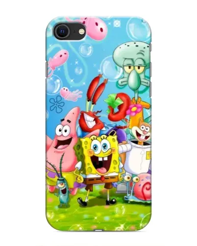 Чохол для iPhone 8 з картинкою «Губка Боб та друзі» Чохол для iPhone 8 з картинкою «Губка Боб та друзі»