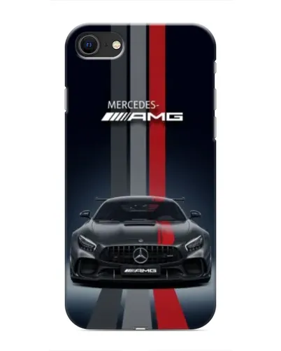 Чохол для iPhone 8 з картинкою «Mercedes — білий карбон» Чохол для iPhone 8 з картинкою «Mercedes — білий карбон»