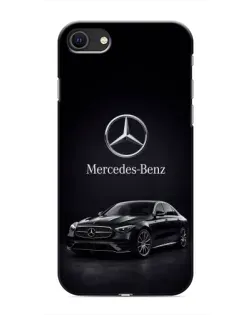 Чохол для iPhone 8 з картинкою «Mercedes — решітка радіатора»