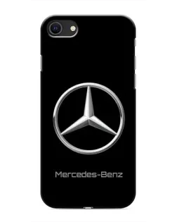 Чохол для iPhone 8 з картинкою «Mercedes Silver Logo»