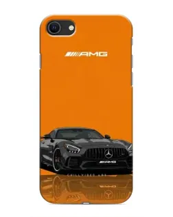 Чохол для iPhone 8 з картинкою «Помаранчевий Mercedes AMG»