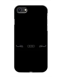 Чохол для iPhone 8 з картинкою «Audi — світловий підпис»
