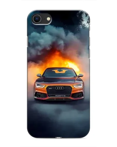 Чохол для iPhone 8 з картинкою «Audi у вогняному диму» Чохол для iPhone 8 з картинкою «Audi у вогняному диму»