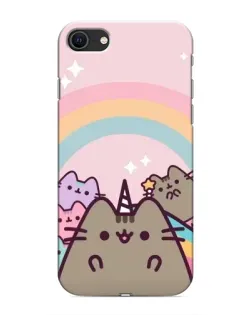 Чохол для iPhone 8 з картинкою «Єдиноріг Pusheen»