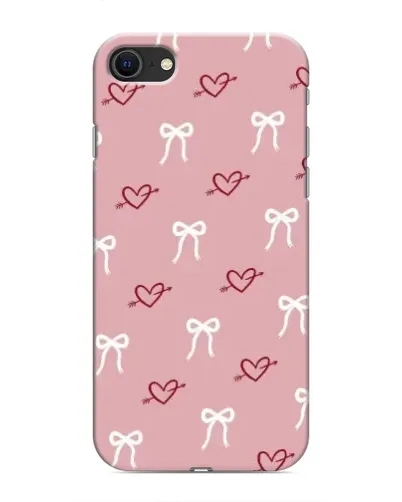 Чохол для iPhone 8 з картинкою «Серця та банти» Чохол для iPhone 8 з картинкою «Серця та банти»