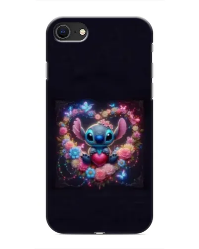 Чохол для iPhone 8 з картинкою «Stitch у квітах» Чохол для iPhone 8 з картинкою «Stitch у квітах»