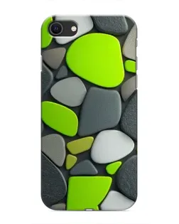 Чохол для iPhone 8 з картинкою «Яскрава неонова галька»