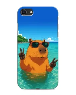 Чохол для iPhone 8 з картинкою «Морська капібара»