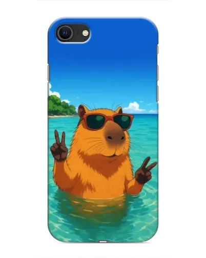 Чохол для iPhone 8 з картинкою «Морська капібара» Чохол для iPhone 8 з картинкою «Морська капібара»