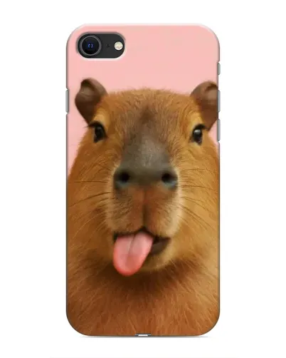 Чохол для iPhone 8 з картинкою «Капібара з язиком» Чохол для iPhone 8 з картинкою «Капібара з язиком»