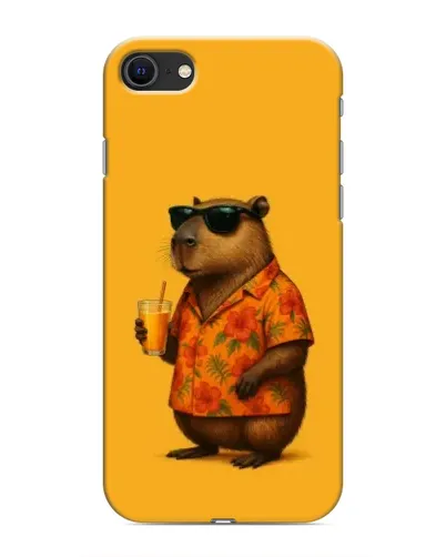 Чохол для iPhone 8 з картинкою «Капібара на відпочинку» Чохол для iPhone 8 з картинкою «Капібара на відпочинку»