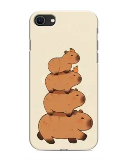 Чохол для iPhone 8 з картинкою «Вежа з капібар»