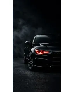 Чохол для Apple iPhone Duo з картинкою «Audi — хижий погляд»