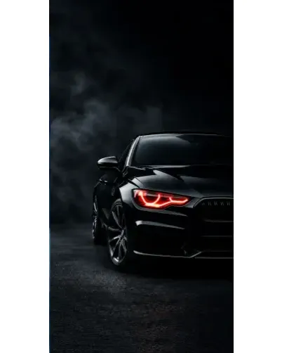 Чохол для Apple iPhone Duo з картинкою «Audi — хижий погляд»