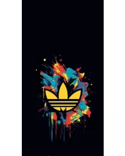 Чехол для Apple с картинкой «Adidas Splash»