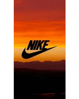 Чехол для Apple с картинкой «Nike — вечерний горизонт»