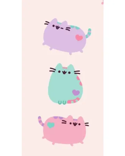 Чохол для Apple з картинкою «Pusheen тріо»