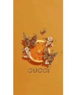 Чехол для Автоаксессуары для смартфонов с картинкой «Gucci — золотые бабочки»
