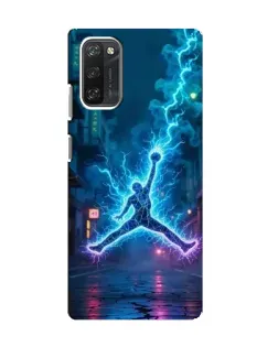 Чохол для Blackview A100 з картинкою «Jordan Gold Jumpman»
