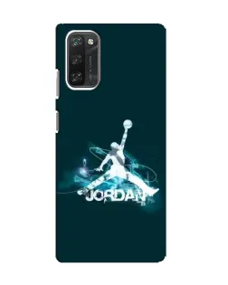 Чохол для Blackview A100 з картинкою «Jordan Blue Fire»