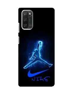 Чохол для Blackview A100 з картинкою «Jordan Neon Blue»