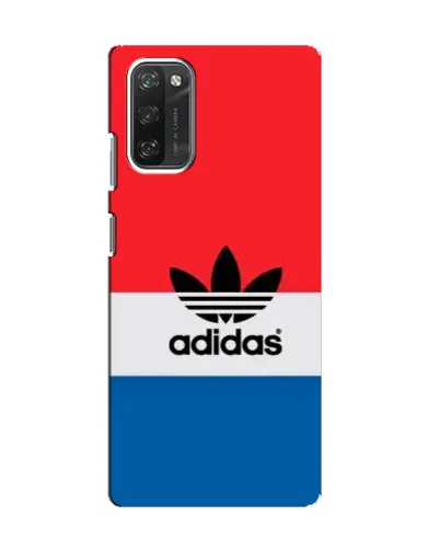 Чехол для Blackview A100 с картинкой «Ретро блоки Adidas»