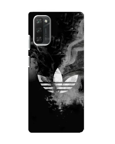 Чехол для Blackview A100 с картинкой «Абстрактный дым Adidas»