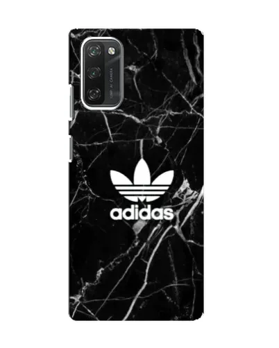 Чехол для Blackview A100 с картинкой «Белый мрамор Adidas»