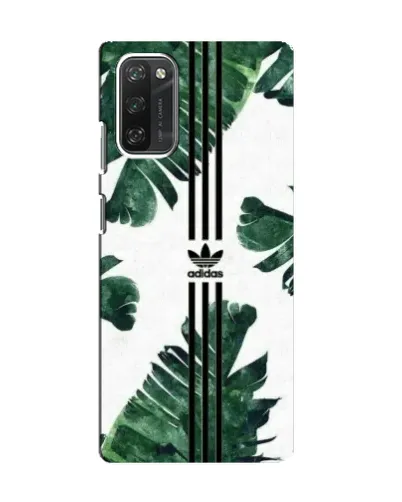 Чехол для Blackview A100 с картинкой «Пальмовые листья адидас»