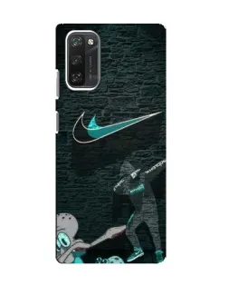 Чохол для Blackview A100 з картинкою «Спортивний арт Nike»
