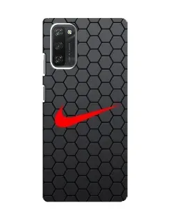 Чохол для Blackview A100 з картинкою «Nike — карбонова сітка»