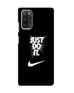 Чохол для Blackview A100 з картинкою «Текстовий принт Nike»