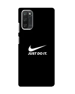 Чохол для Blackview A100 з картинкою «Мінімалізм від Nike»