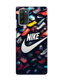 Чохол для Blackview A100 з картинкою «Колекція кросівок Nike»