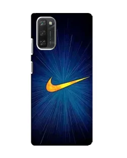 Чохол для Blackview A100 з картинкою «Синій пульс Nike»