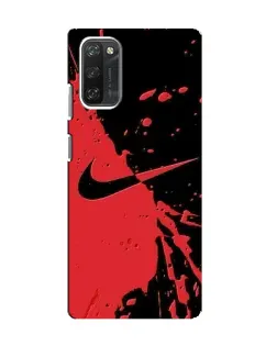 Чохол для Blackview A100 з картинкою «Червоні бризки Nike»