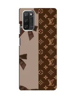 Чехол для Blackview A100 с картинкой «Louis Vuitton — банты»