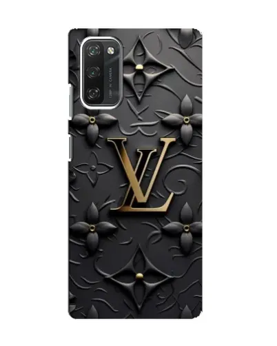 Чехол для Blackview A100 с картинкой «Кожаная текстура LV»